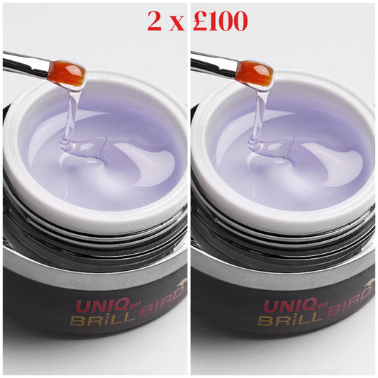 Uniq gel 50ml duo (2 for £100)