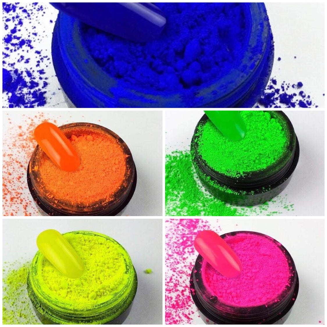 Neon pigment bundle