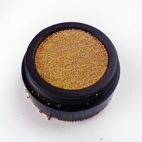 Caviar beads - Micro gold